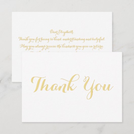 Ziekenhuisarts Gezondheidszorg Medisch ziekenhuis  Bedankkaart (Voorkant / Achterkant)