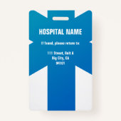 Ziekenhuisarts Kantoor Gezondheidszorg Badge (Achterkant)