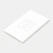 Ziekenhuisarts logo post-it® notes (Schuin)