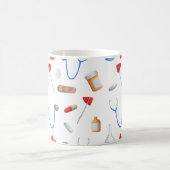 Ziekenhuisarts of verpleegkundige mok (Center)