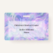 Ziekenhuisartsen Naam Badjes Badge (Achterkant)