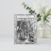 Ziekenhuisartsen van de Orde van Sint-John Briefkaart (Staand voorkant)