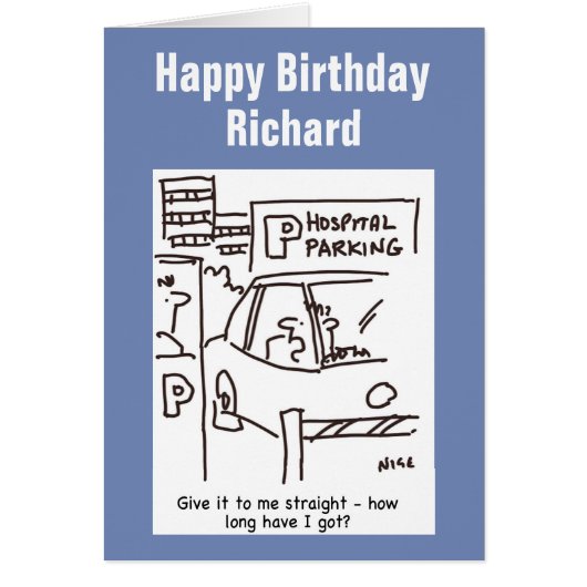 Ziekenhuisauto-parkeerthema (Voorkant)