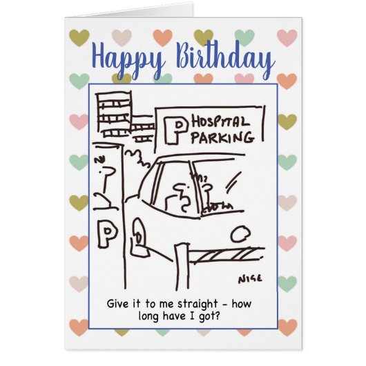 Ziekenhuisauto-parkeerthema (Voorkant)