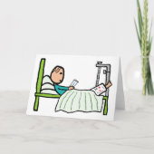 Ziekenhuisbed Kaart (Voorkant)