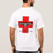 ziekenhuisbediende t-shirt (Achterkant)