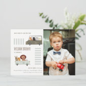 Ziekenhuisdieren in autowegen Foto's zaterdag Kaart (Staand voorkant)