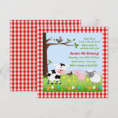 Ziekenhuisdieren Kaart (Voorkant / Achterkant)