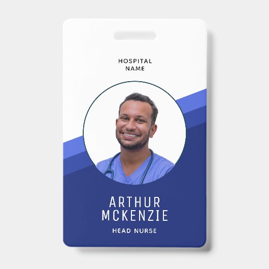 Ziekenhuisidentificatie verpleegster badge (Voorzijde)