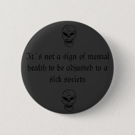 ziekenhuisknop ronde button 5,7 cm