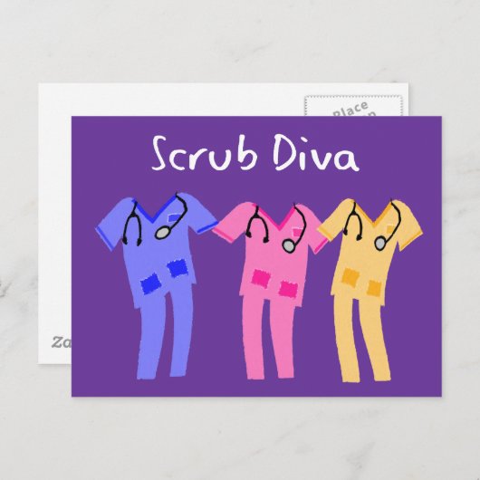 Ziekenhuiskruiden Dragerschenkingen Briefkaart (Voorkant / Achterkant)