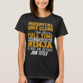 ziekenhuismedewerker t-shirt (Voorkant)