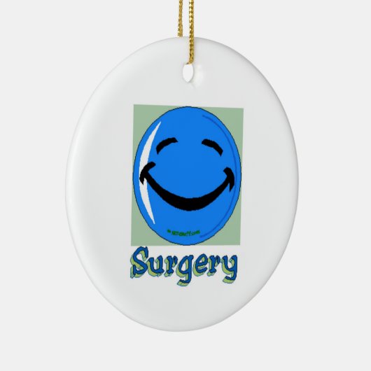 Ziekenhuisornament HF Keramisch Ornament (Rechts)