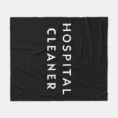 ziekenhuisreiniger fleece deken (Voorkant (Horizontaal))