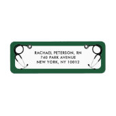 Ziekenhuisschool Etiket (Voorkant)