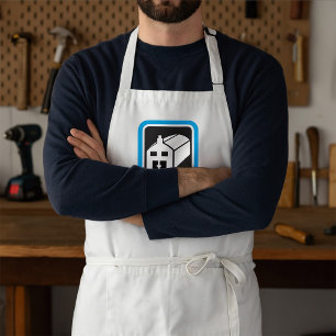 Ziekenhuisschuur Icon Minimalist Healthcare Facili Standaard Schort