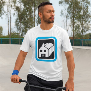 Ziekenhuisschuur Icon Minimalist Healthcare Facili T-shirt