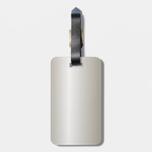  ziekenhuisverpleegkundige op persoonlijke telefoo bagagelabel (Achterkant verticaal)