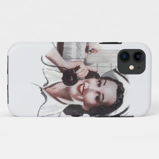  ziekenhuisverpleegkundige telefonisch Case-Mate iPhone case (Achterkant (horizontaal))