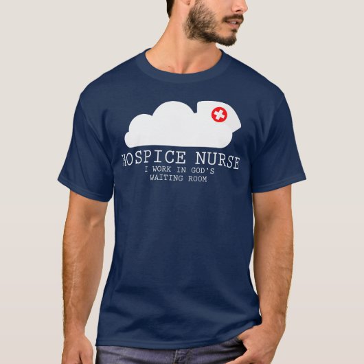 Ziekenhuisverpleegster RN Medisch einde levensverz T-shirt (Voorkant)
