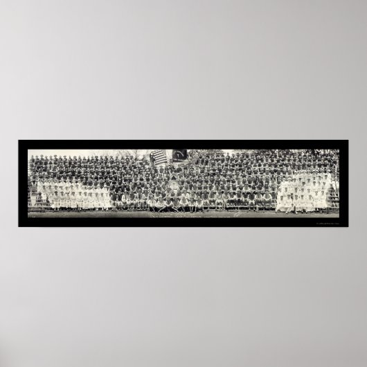 Ziekenhuisverpleegsters WWI Foto 1918 Poster (Voorkant)