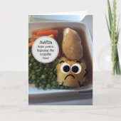 Ziekenhuisvoedsel Funny  krijgen snel goed Kaart (Voorkant)