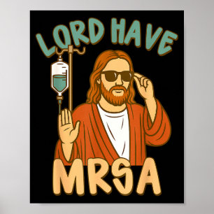 Ziekenverpleegster leven verpleegster god Jezus me Poster