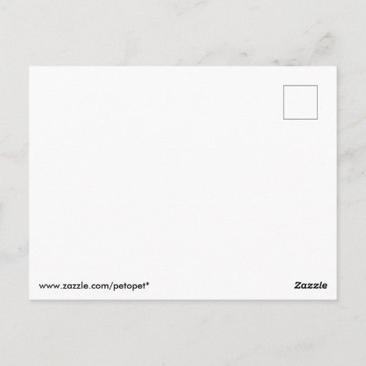 Ziekjes van wintervogelschilderij waterverf briefkaart (Achterkant)