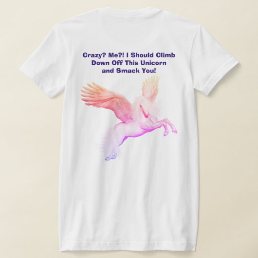 Ziekst? Ik? T-shirt (Laag Achter)