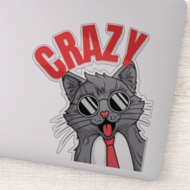 Ziekst... Ontdek de vele vormen van de kat Sticker