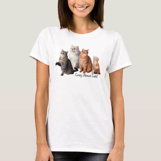 Ziekst over katten T-shirt (Voorkant)