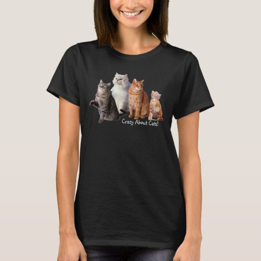 Ziekst over katten T-shirt (Voorkant)