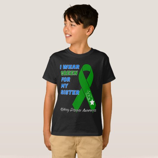 Ziekte Bewustzijn Dialyse Transplantatie Donor War T-shirt (Voorkant volledig)