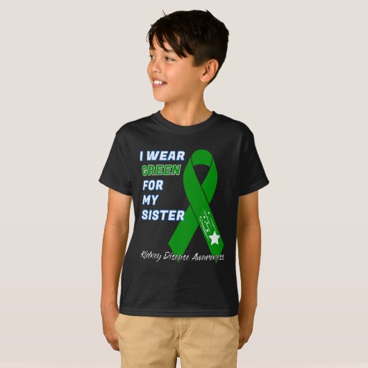 Ziekte Bewustzijn Dialyse Transplantatie Donor War T-shirt (Voorkant volledig)