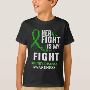 Ziekte Bewustzijn Overlevende Groene Ribbon Mannen T-shirt