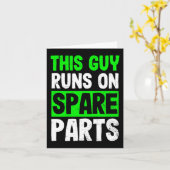 Ziekte Design Guy draait op reserveonderdelen cade Kaart (Gele Bloem)