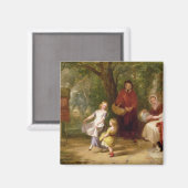 Ziekte en gezondheid, 1843 magneet (Voorkant / Achterkant)