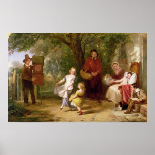 Ziekte en gezondheid, 1843 poster