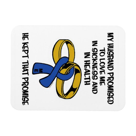 Ziekte/gezondheid...ME Magneet (Horizontaal)