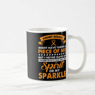 Ziekte Gift - Nooit opgeven Nierkanker Awarene Koffiemok