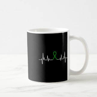 Ziekte Groene Lintje Mentale Gezondheid Bewustzijn Koffiemok