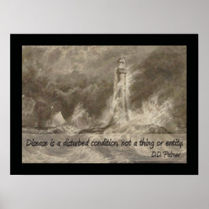 Ziekte is een Poster van de Gezondheid Verstoorde