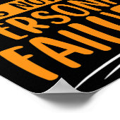 Ziekte Niet Persoonlijk Falen Geestelijk Gezondhei Poster (Hoek)