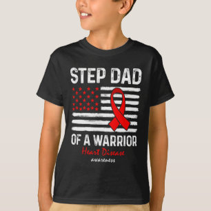 Ziekte Overlevende Steun Stap Papa Van Een Krijger T-shirt