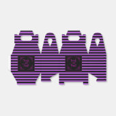 Ziekte Paarse Trick or treat Bedankdoosjes (Uitgevouwen)