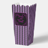 Ziekte Paarse Trick or treat Bedankdoosjes (Voorkant)