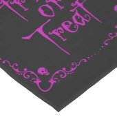 Ziekte Paarse Trick or treat Medium Tafelloper (Hoek)