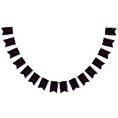 Ziekte Paarse Trick or treat Vlaggetjes (Alle)