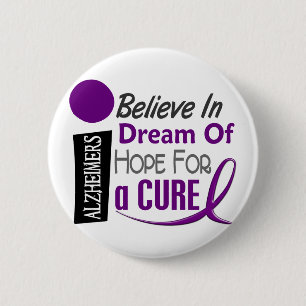 Ziekte van Alzheimer GELEVE DREAM HOPE Ronde Button 5,7 Cm