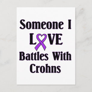 Ziekte van Crohns Briefkaart